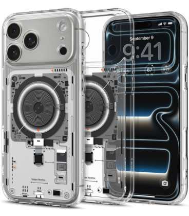 Dėklas Apple iPhone 17 Pro Max / 18 Pro Max telefonui "Spigen Ultra Hybrid Magsafe Neo One"