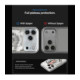 Dėklas Apple iPhone 17 Pro Max / 18 Pro Max telefonui "Spigen Ultra Hybrid Magsafe Zero One Natural Titanium"