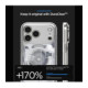 Dėklas Apple iPhone 17 Pro Max / 18 Pro Max telefonui "Spigen Ultra Hybrid Magsafe Zero One White"