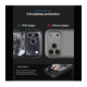 Dėklas Apple iPhone 17 Pro Max / 18 Pro Max telefonui "Spigen Ultra Hybrid Magsafe Zero One Black"