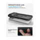Matinis juodas dėklas Apple iPhone 17 Pro Max / 18 Pro Max telefonui "Spigen Ultra Hybrid Magsafe"