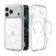 Skaidrus (baltas) dėklas Apple iPhone 17 Pro Max / 18 Pro Max telefonui "Spigen Ultra Hybrid Magsafe"