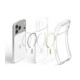 Skaidrus (auksinės spalvos) dėklas Apple iPhone 17 Pro Max / 18 Pro Max telefonui "Spigen Ultra Hybrid Magsafe"