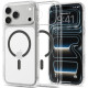 Skaidrus (pilkas) dėklas Apple iPhone 17 Pro Max / 18 Pro Max telefonui "Spigen Ultra Hybrid Magsafe"
