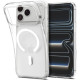Skaidrus (baltas) dėklas Apple iPhone 17 Pro Max / 18 Pro Max telefonui "Spigen Liquid Crystal Magsafe"