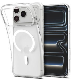 Skaidrus (baltas) dėklas Apple iPhone 17 Pro Max / 18 Pro Max telefonui "Spigen Liquid Crystal Magsafe"