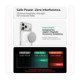 Skaidrus (baltas) dėklas Apple iPhone 17 Pro Max / 18 Pro Max telefonui "Spigen Liquid Crystal Magsafe"