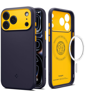 Mėlynas dėklas Apple iPhone 17 Pro / 18 Pro telefonui "Spigen Nano Pop Magsafe"