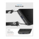 Juodas dėklas Apple iPhone 17 Pro / 18 Pro telefonui "Spigen Rugged Armor Magsafe"