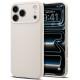 Smėlio spalvos (Natural Titanium) dėklas Apple iPhone 17 Pro / 18 Pro telefonui "Spigen Liquid Air"