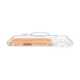 Oranžinis / skaidrus dėklas Apple iPhone 17 Pro / 18 Pro telefonui "Spigen Ultra Hybrid T Magsafe"