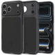 Matinis juodas dėklas Apple iPhone 17 Pro / 18 Pro telefonui "Spigen Ultra Hybrid T Magsafe"