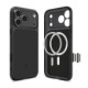 Matinis juodas dėklas Apple iPhone 17 Pro / 18 Pro telefonui "Spigen Ultra Hybrid T Magsafe"
