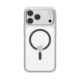 Skaidrus (pilkas) dėklas Apple iPhone 17 Pro / 18 Pro telefonui "Spigen Ultra Hybrid Magsafe"