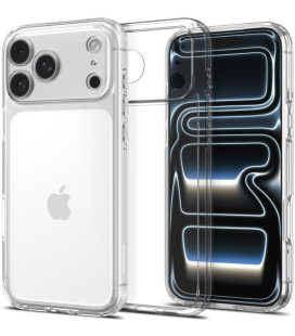 Skaidrus dėklas Apple iPhone 17 Pro / 18 Pro telefonui "Spigen Ultra Hybrid"