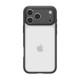 Juodas / skaidrus dėklas Apple iPhone 17 Pro / 18 Pro telefonui "Spigen Ultra Hybrid"
