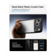 Juodas / skaidrus dėklas Apple iPhone 17 Pro / 18 Pro telefonui "Spigen Ultra Hybrid"
