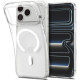 Skaidrus (baltas) dėklas Apple iPhone 17 Pro / 18 Pro telefonui "Spigen Liquid Crystal Magsafe"