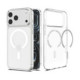 Skaidrus (baltas) dėklas Apple iPhone 17 Pro / 18 Pro telefonui "Spigen Liquid Crystal Magsafe"