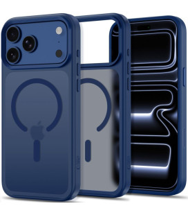 Matinis mėlynas dėklas Apple iPhone 17 Pro Max / 18 Pro Max telefonui "Tech-Protect Magmat Magsafe CC"