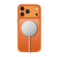 Matinis oranžinis dėklas Apple iPhone 17 Pro Max / 18 Pro Max telefonui "Tech-Protect Magmat Magsafe CC"