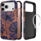 Dėklas Apple iPhone 17 Pro Max / 18 Pro Max telefonui "Tech-Protect Lamano Magsafe Velvet Night"
