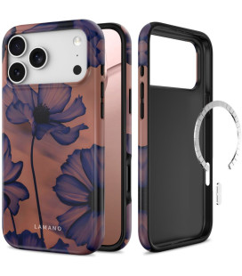 Dėklas Apple iPhone 17 Pro / 18 Pro telefonui "Tech-Protect Lamano Magsafe Velvet Night"