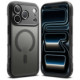 Matinis juodas dėklas Apple iPhone 17 Pro / 18 Pro telefonui "Ringke Fusion Bold Magnetic Magsafe"