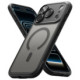 Matinis juodas dėklas Apple iPhone 17 Pro / 18 Pro telefonui "Ringke Fusion Bold Magnetic Magsafe"