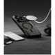 Matinis juodas dėklas Apple iPhone 17 Pro / 18 Pro telefonui "Ringke Fusion Bold Magnetic Magsafe"