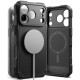 Juodas dėklas Apple iPhone 17 Pro / 18 Pro telefonui "Ringke Rugged Gear Magnetic Magsafe"