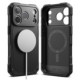 Juodas dėklas Apple iPhone 17 Pro Max / 18 Pro Max telefonui "Ringke Rugged Gear Magnetic Magsafe"