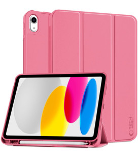 Rožinis (Magenta) atverčiamas dėklas Apple iPad 10.9” 10 / 2022 / 11” 11 / 2025 planšetei "Tech-Protect SC Pen"