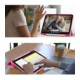 Rožinis (Magenta) atverčiamas dėklas Apple iPad 10.9” 10 / 2022 / 11” 11 / 2025 planšetei "Tech-Protect SC Pen"