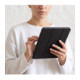 Juodas atverčiamas dėklas Samsung Galaxy Tab S12 Plus 12.4 planšetei "Tech-Protect SC Pen"
