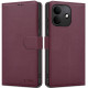 Raudonas atverčiamas dėklas Xiaomi Redmi Note 17 Pro 5G telefonui "Tech-Protect Wallet"