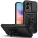 Juodas dėklas Xiaomi Redmi 17 4G / 5G telefonui "Tech-Protect Camshield Pro"