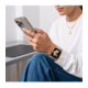 Ruda apyrankė Apple Watch 8 / 9 / 10 / 11 / 12 / SE / Ultra (44 / 45 / 46 / 49 mm) laikrodžiui "Tech-Protect Silicone"