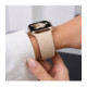 Ruda apyrankė Apple Watch 8 / 9 / 10 / 11 / 12 / SE / Ultra (44 / 45 / 46 / 49 mm) laikrodžiui "Tech-Protect Silicone"