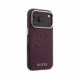 Raudonas dėklas Apple iPhone 18 Pro Max telefonui "Guess PU Semi Wrap Perforated 4G Logo MagSafe Case"