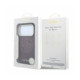 Raudonas dėklas Apple iPhone 18 Pro Max telefonui "Guess PU Semi Wrap Perforated 4G Logo MagSafe Case"