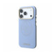 Mėlynas dėklas Apple iPhone 18 Pro Max telefonui "Guess PU Semi Wrap Perforated 4G Logo MagSafe Case"