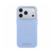 Mėlynas dėklas Apple iPhone 18 Pro telefonui "Guess PU Semi Wrap Perforated 4G Logo MagSafe Case"