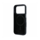 Juodas dėklas Apple iPhone 18 Pro Max telefonui "Karl Lagerfeld PU Semi Wrap Smooth Sketch Bodies Magsafe Case"