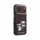Raudonas dėklas Apple iPhone 18 Pro Max telefonui "Karl Lagerfeld PU Semi Wrap Smooth Sketch Bodies Magsafe Case"