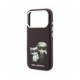 Raudonas dėklas Apple iPhone 18 Pro Max telefonui "Karl Lagerfeld PU Semi Wrap Smooth Sketch Bodies Magsafe Case"