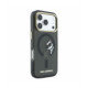 Juodas dėklas Apple iPhone 18 Pro Max telefonui "Karl Lagerfeld IML Choupette Peekaboo Magsafe Case"