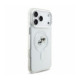 Skaidrus dėklas Apple iPhone 18 Pro Max telefonui "Karl Lagerfeld IML K&CH Heads Metal Frame MagSafe Case"