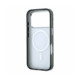 Juodas dėklas Apple iPhone 18 Pro telefonui "Karl Lagerfeld PU Semi Wrap Smooth Sketch Bodies Magsafe Case"
