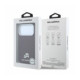 Raudonas dėklas Apple iPhone 18 Pro telefonui "Karl Lagerfeld PU Grained Semi Wrap K&CH Heads Magsafe Case"